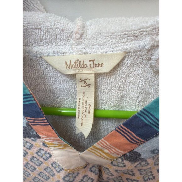 Matilda Jane Dream Chasers Life's a Fairytale Poncho Girls 6 Hooded Poncho Towel - Picture 2 of 4